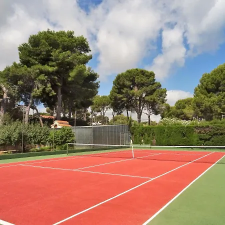 Willa With Private Pool And Tennis Court 150 Metres From The Sea-villa El Olivo